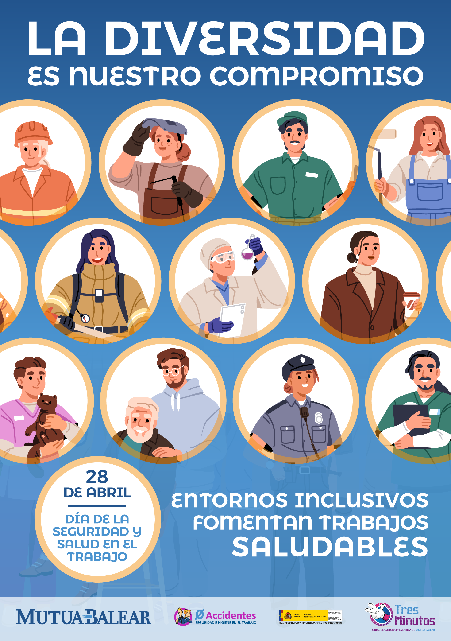 Póster: Día Mundial de la Seguridad y Salud en el Trabajo 2025