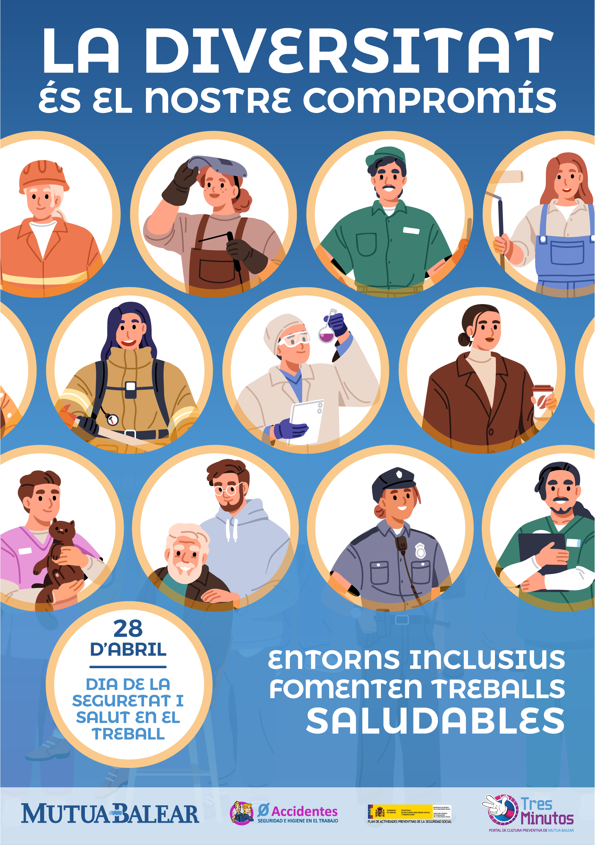 Pòster: Dia Mundial de la Seguretat i Salut en el Treball 2025