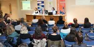 Momento de la charla sobre la Nueva Ley 6/2017 de autónomos