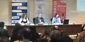 Momento de la charla sobre la Nueva Ley 6/2017 de autónomos