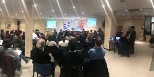 Sala de la charla sobre la Nueva Ley 6/2017 de autónomos