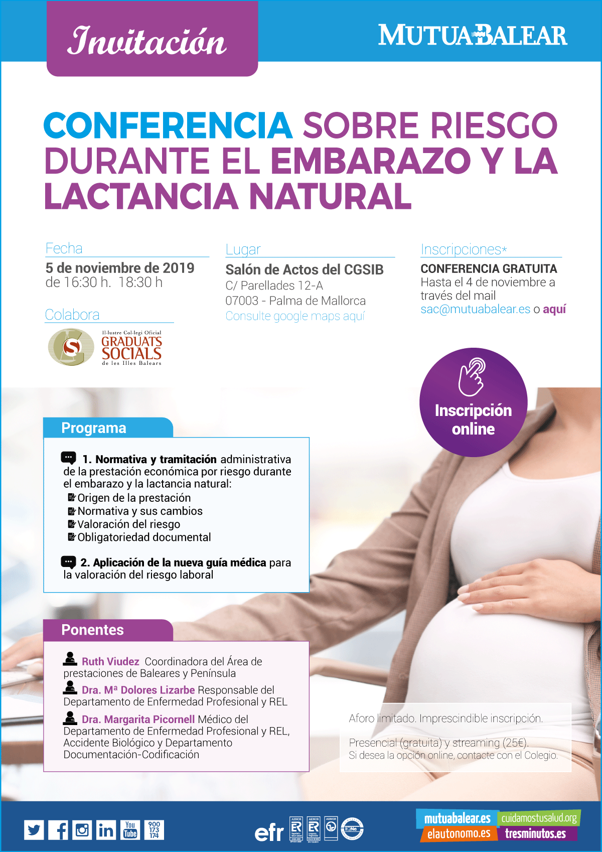 Invitación charla REL