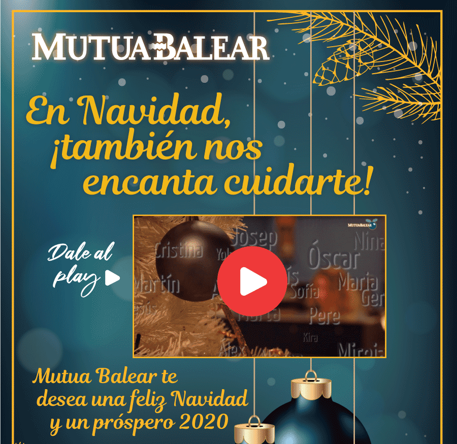 Felicitación Navidad Mutua Balear 2018