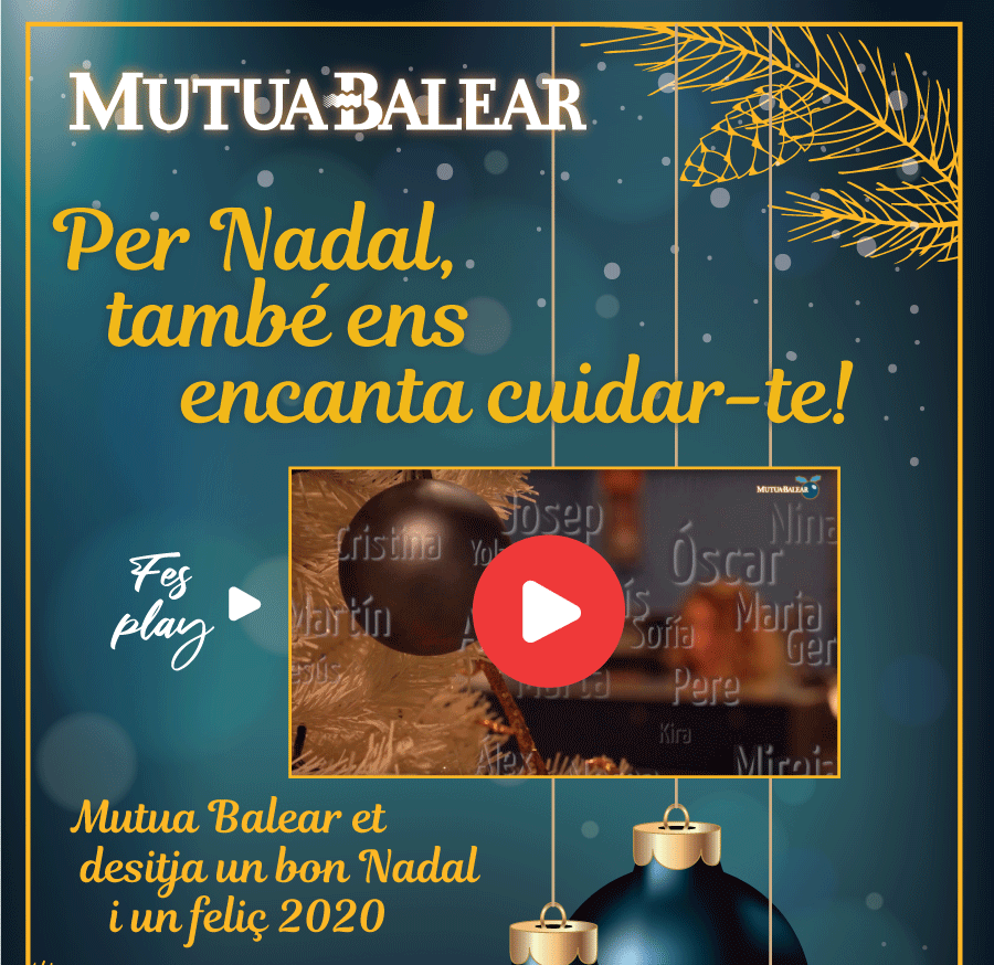 Felicitación Navidad Mutua Balear 2018