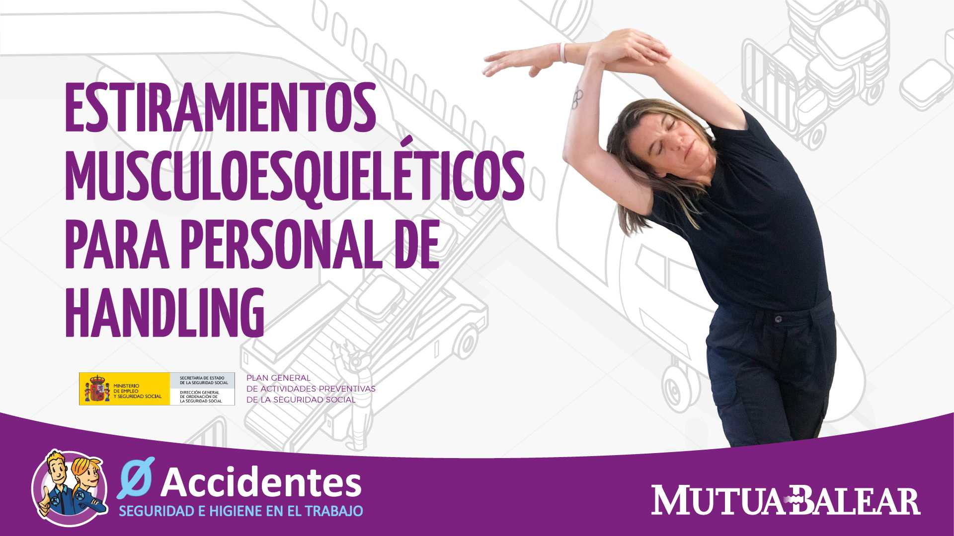 Vídeo: Estiramientos para personal de handling