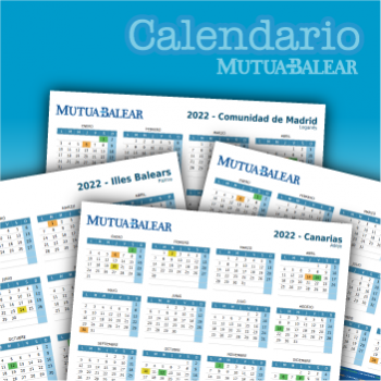 calendarios 2022